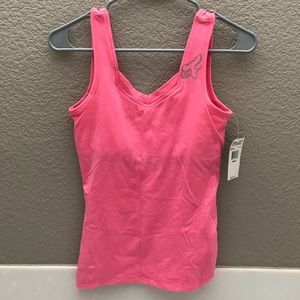 Pink Fox Racing tank top